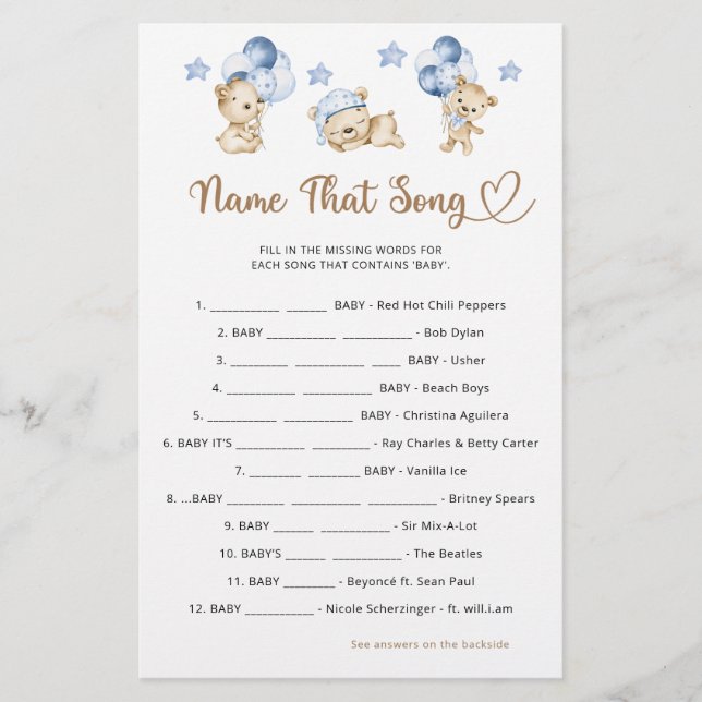 O chá de fraldas do Ursinho de Teddy dá o nome daq (Frente)