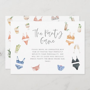 O champanhe do coquetel da lingerie do jogo em cal