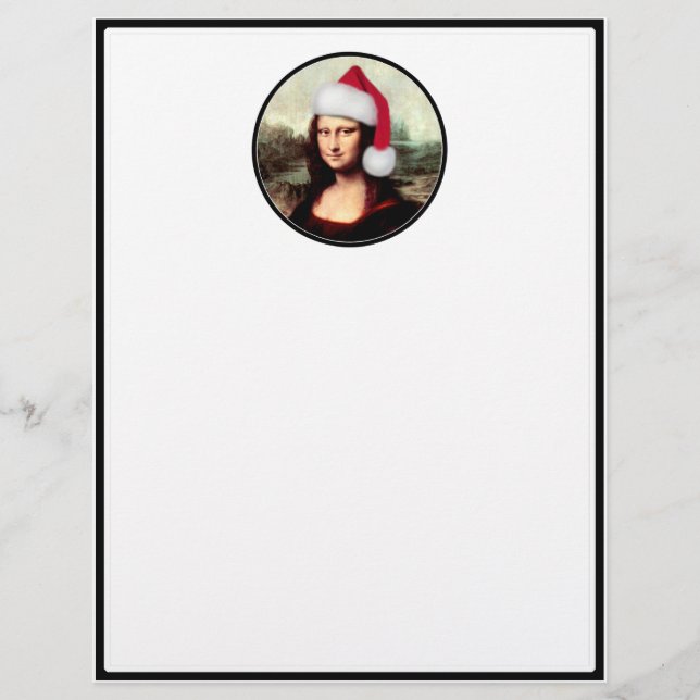 O Chapéu Natal de Mona Lisa (Frente)
