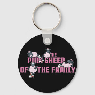 O chaveiro cor-de-rosa de Blck dos carneiros