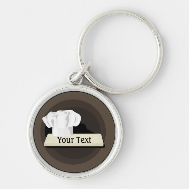 O Chaveiro de Chef Premium (Frente)