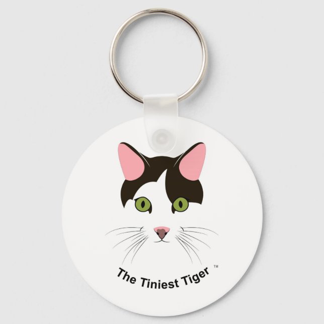 O Chaveiro do logotipo Tiger mais fino (Frente)