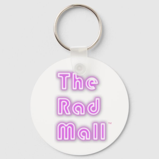 O Chaveiro do shopping "Retro" (Rosa) (Frente)