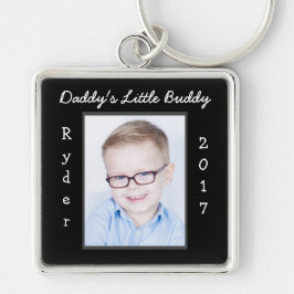 O chaveiro pequeno da foto do amigo do pai