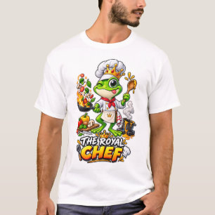 O Chef Real – Camiseta Engraçada de Culinária de S