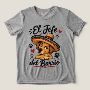 O Chefe do Bairro Cachorro Engraçado de Sombrero