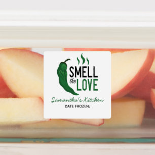 O Chile Verde Cheira as Etiquetas do Amor