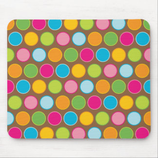 O chocolate pontilha Mousepad