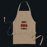 O CHURRASCO dos homens & o avental da grade -<br><div class="desc">O CHURRASCO dos homens & o avental da grade - personalize o nome</div>