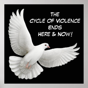 O ciclo de violência termina aqui Poster