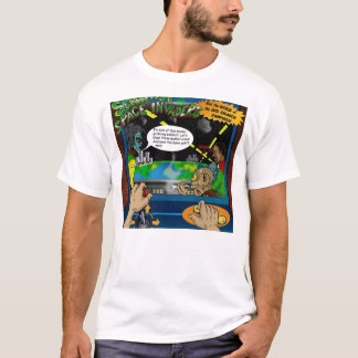 O cientista e as camisas de Spaceinvaders T