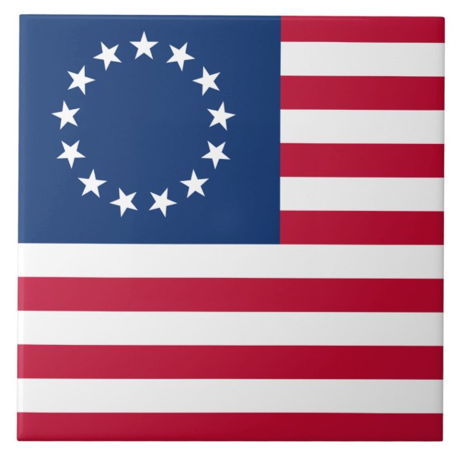 O Círculo de Estrelas, Bandeira Americana por Bets (Frente)