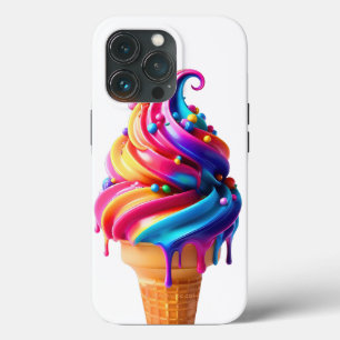 O clássico cone de sorvete vibrante da SlipperyJoe