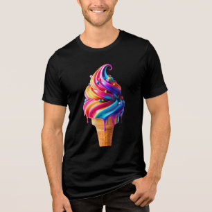 O clássico vibrante cone de sorvete da SlipperyJoe