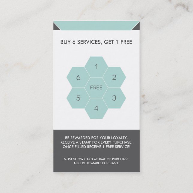 O cliente de preparação do cão recompensa o cartão (Verso)