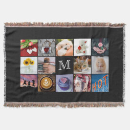 O cobertor de lançamento personalizado das FOTOS