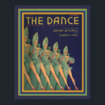 O Cobrir da revista Dance - Art Deco Poster 16 x 2<br><div class="desc">cobrir de Deco de Arte excelente para a Revista Dance. Poster medidas 16 x 20.</div>