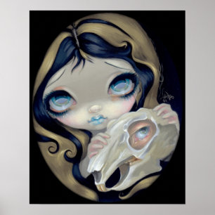 O coelho branco Resurrected o IMPRESSÃO Alice