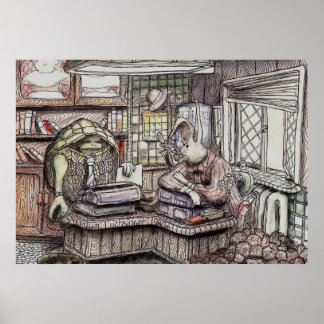 O coelho e a tartaruga - Poster