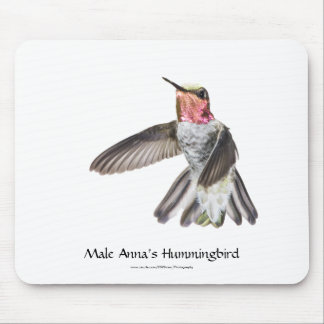 O colibri Mousepad de Anna masculina