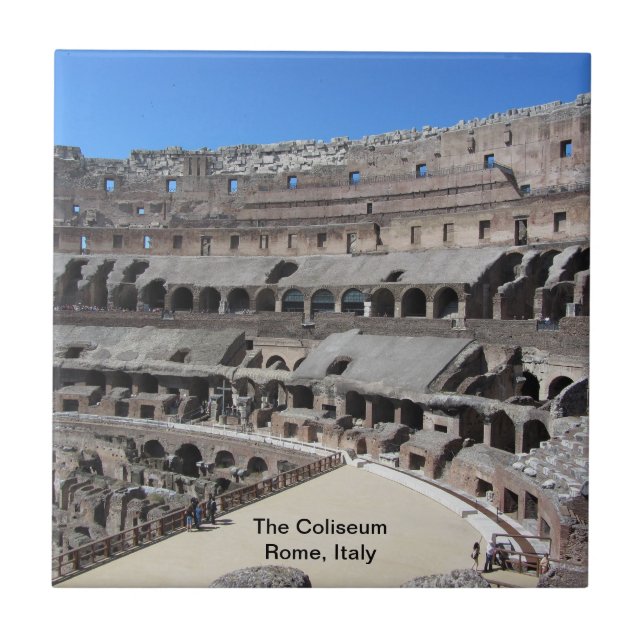 O Coliseu - Roma, Itália (Frente)