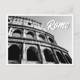 O Coliseu Roma Itália Cartão Postal Fotográfico