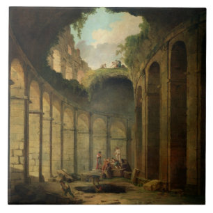 O Colosseum, Roma (óleo em canvas)