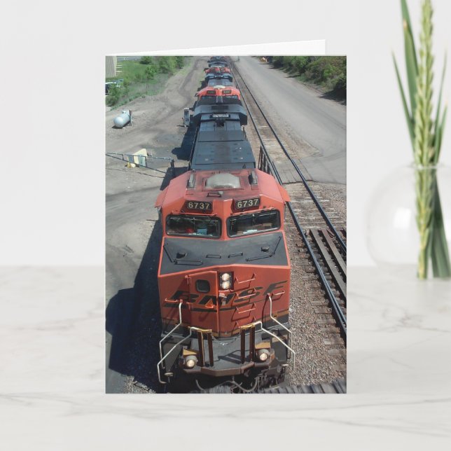 "O Comboio 6737" Consiga Bem Cartão #2 (Frente)