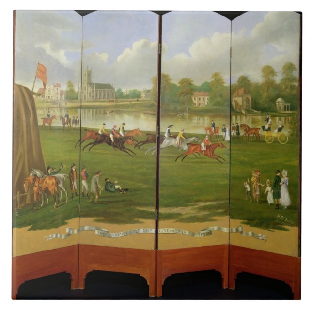 O começo da raça para o copo Dourado de Clarence (Frente)