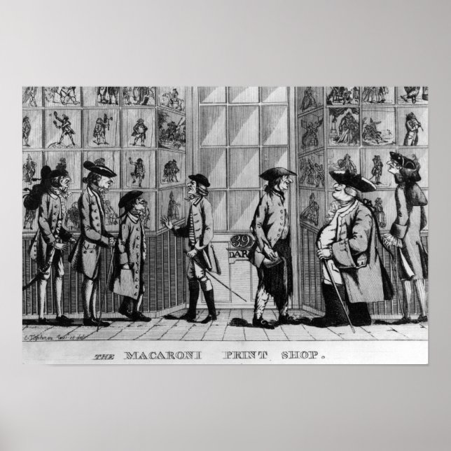 O Compro Impressão Macaroni, pub. de N. Darley (Frente)