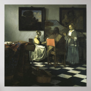 O concerto por Vermeer - poster