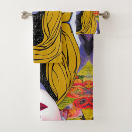 O Conjunto De Bandejas Scarf Bathroom