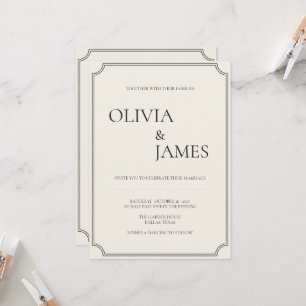 O CONJUNTO DE CONVITE ORGÂNICO da The Wedding Edit