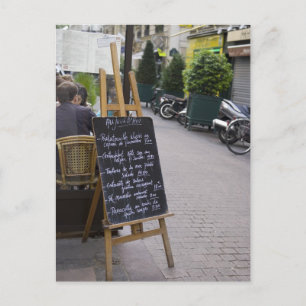 O conselho do menu dos restaurantes