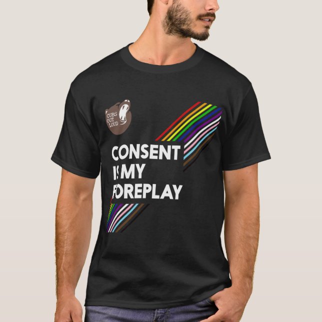 O Consentimento É Minha Camisa De Orgulho De Apres (Frente)
