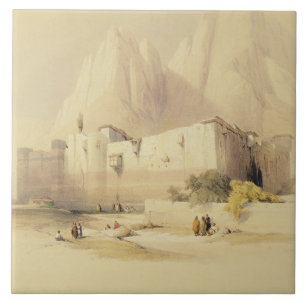 O convento de St. Catherine, monte Sinai, Februar