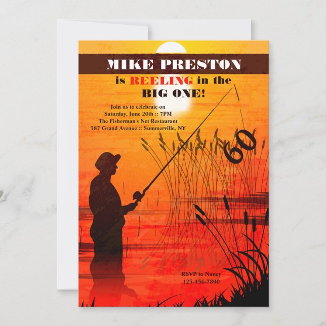 O convite da coisa do carretel (Frente)