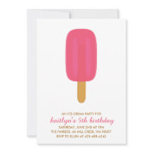 O convite de aniversário de um miúdo do partido do