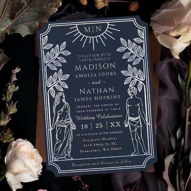 O Convite De Casamento De Tarot Dos Amantes (Criador carregado)