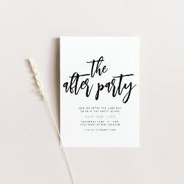 O Convite De Festa de casamento Da Festa Após