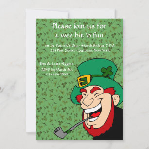 O convite de festas de St Patrick do divertimento