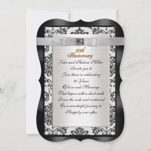 O convite do 50º aniversário é novo!