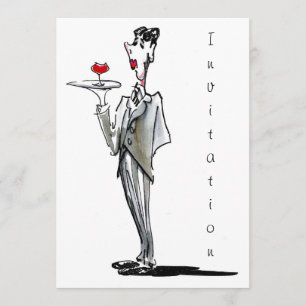 O convite do mordomo