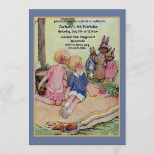 O convite do piquenique