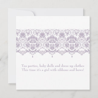 O Convite Para Bebê Da Anette