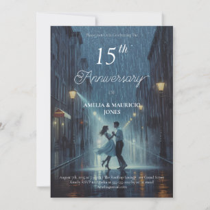 O convite para o aniversário de casamento dos EUA