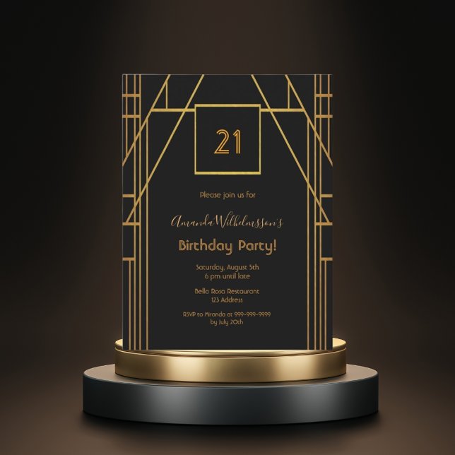 O convite para ouro preto aniversário de 21 anos d (Criador carregado)