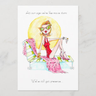 O convite para um amigo fabuloso do Movie Star!