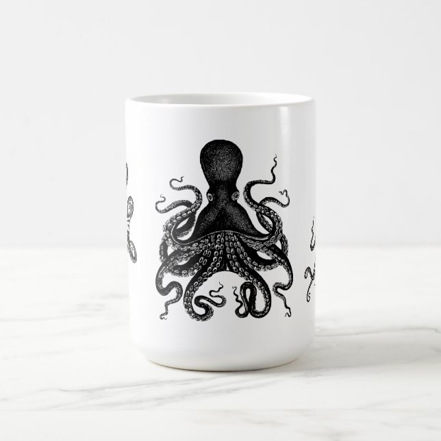 O copo da caneca do polvo de Kraken para Steampunk (Centro)