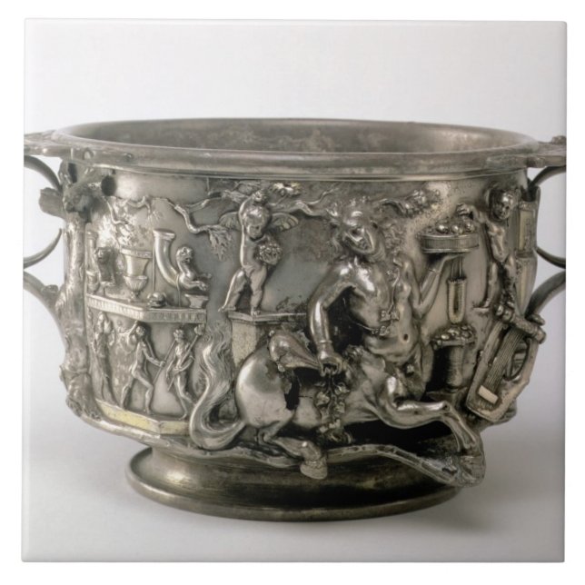 O copo do centauro, Gallo-Romano, do Berthouvill (Frente)